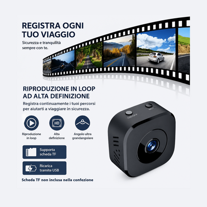 Mini telecamera sicurezza 4K WiFi con visione notturna — AYCS Tech