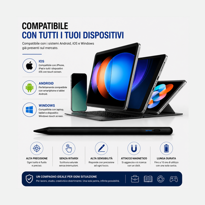 Stilo universale attivo magnetico per iPad iPhone Android — AYCS Tech
